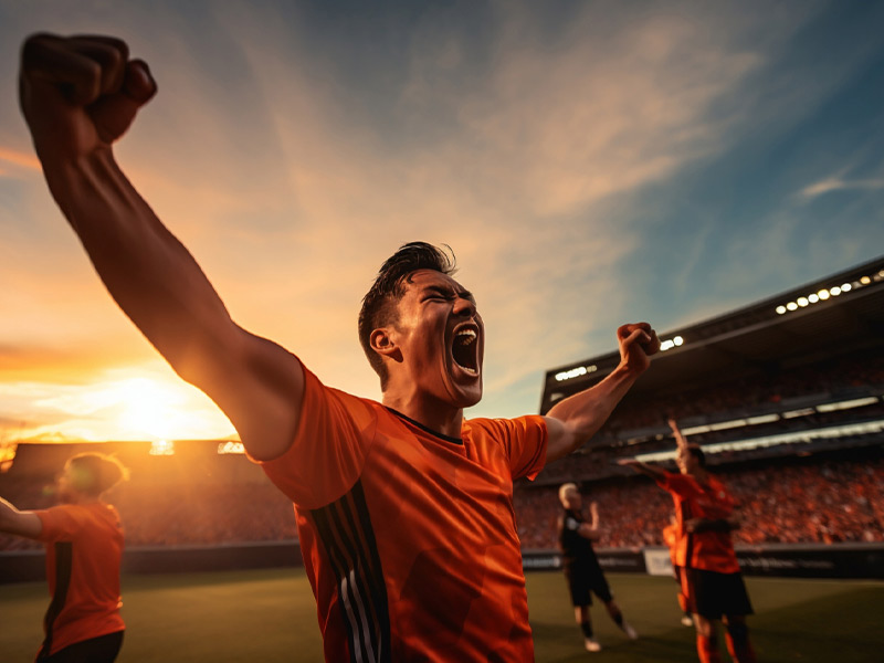 李哥打马竞一直就是这么从从容容，游刃有余